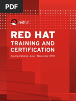 Red Hat Training Catalog