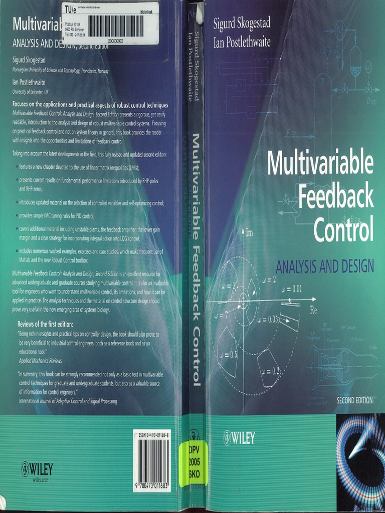 Multivariable Feedback Control 2005 PDF Control Theory