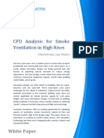 CFD Analysis For Smoke Ventilation in High Rises