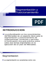 Segmentacion y Posicionamiento