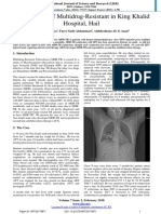 Clinical Case of Multidrug-Resistant in King Khalid Hospital, Hail