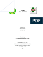 Referat Mola Hidatidosa: Disusun Oleh