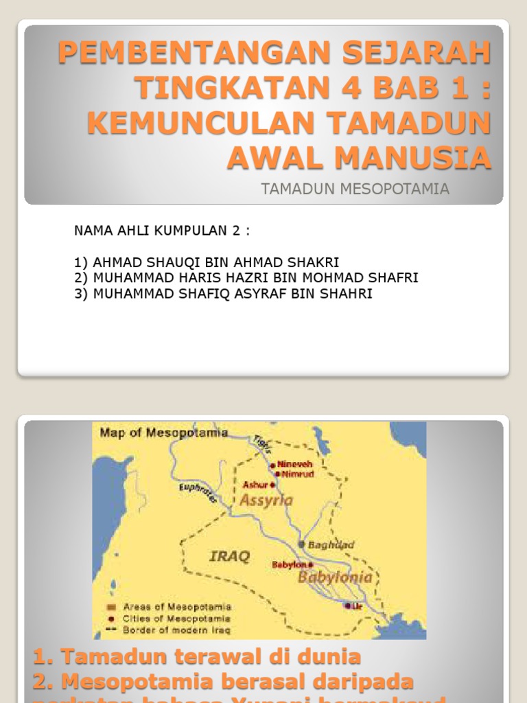Pembentangan Sejarah Tingkatan 4 Bab 1 Pdf