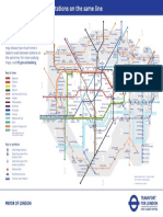 Walking Tube Map