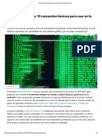 10 Comandos Básicos para Usar en La Terminal de Linux