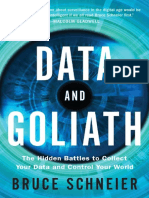 Bruce Schneier Data and Goliath 2015