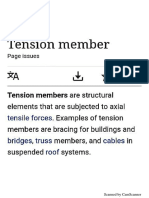 Tension Member and Compression Member PDF