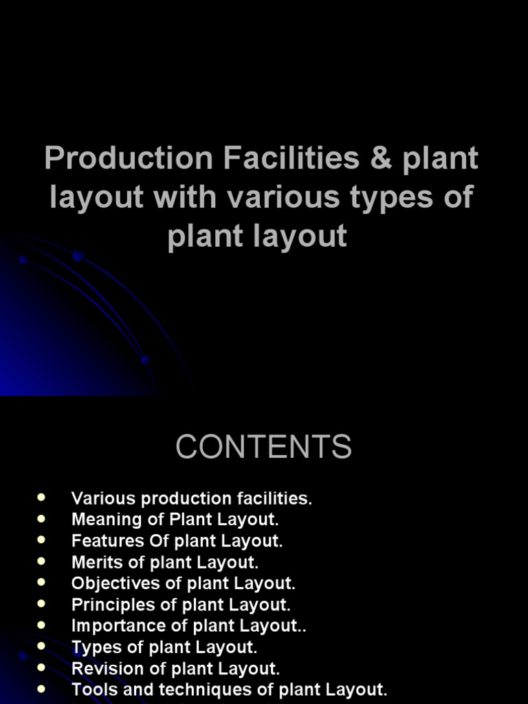 Plant Layout & Various Types of Plant Layout PDF Secondary Sector