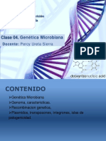 TEORIA 4. Genetica Bacteriana