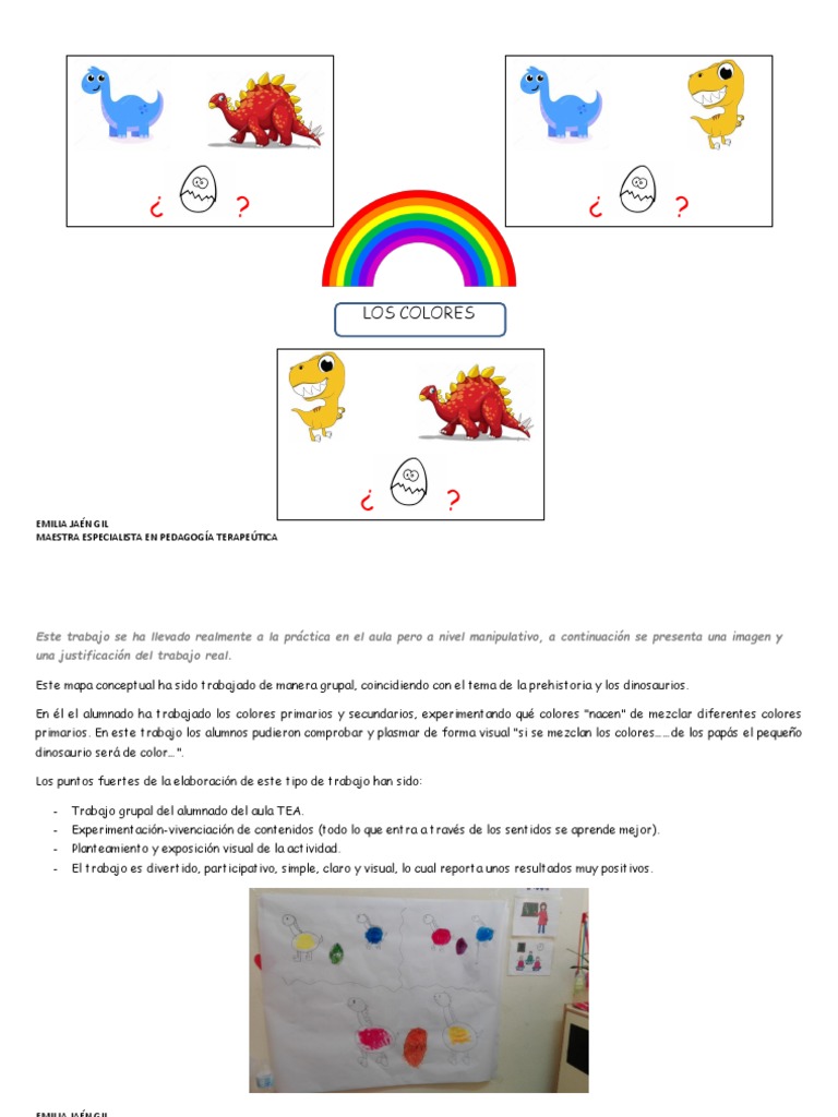 Mapa Conceptual Los Colores