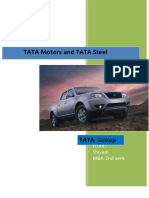 TATA Motors and TATA Steel