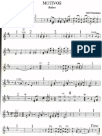 Motivos Sheet Music PDF