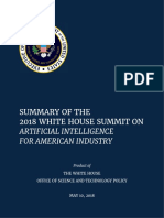 Summary Report of White House AI Summit (1)