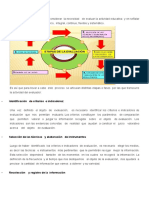 Etapas de La Evaluación