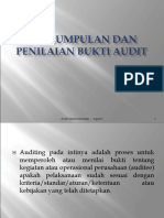 Pengumpuman Dan Penilaian Bukti Audit Tugas