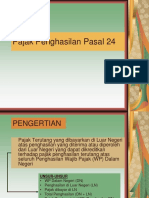 Pajak Penghasilan Pasal 24