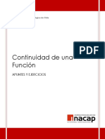 1.7. Continuidad de Una Función PDF