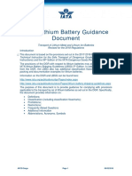 2018IATAlithium Battery Shipping Guidelines