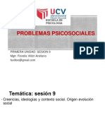 Sesión de Problemas Psicosociales