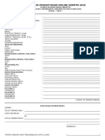 Contoh Formulir Pendaftaran Untuk Posko