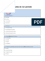 Prueba de c. Naturales 5