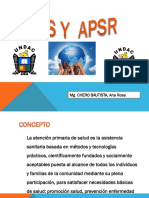 Aps - Apsr - 2 Da Clase Salud Publica