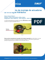 SKF - Montaje de Actuadores de Embrague Hidraulicos PDF