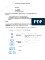 Cell Division - Revision Pack (B3)