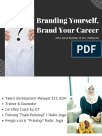 Branding Yourself, Brand Your Career: Gita Aulia Nurani, M. Psi., Psikolog