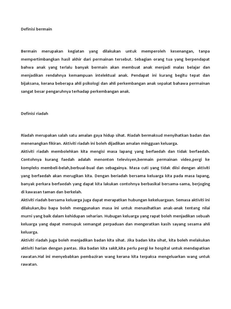 Aktiviti Riadah Di Taman Rekreasi Awam Dibenar Mulai Esok Selangorkini