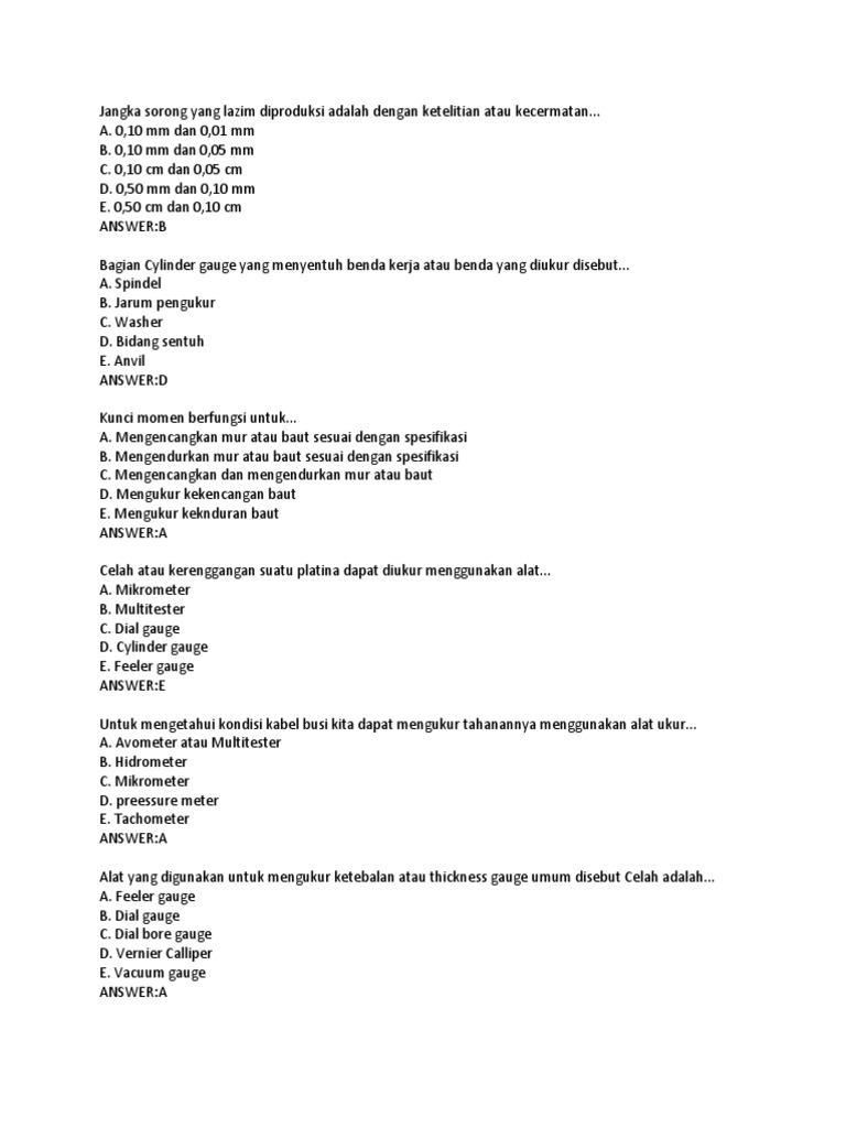Jangka Sorong Yang Lazim Diproduksi Adalah Dengan Ketelitian Atau Kecermatan