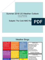 Summer 2018 Outlook