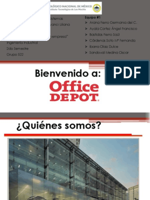 Office Depot Exposicion | PDF