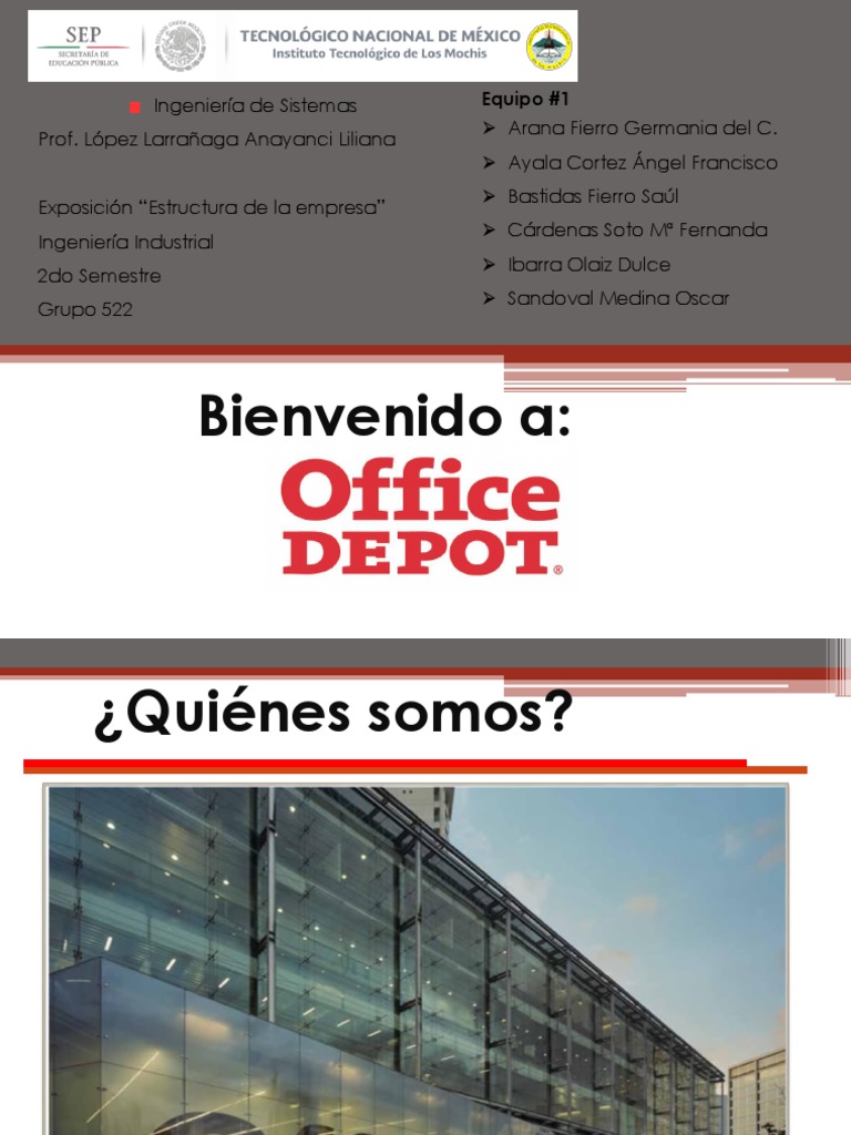 Office Depot Exposicion | PDF