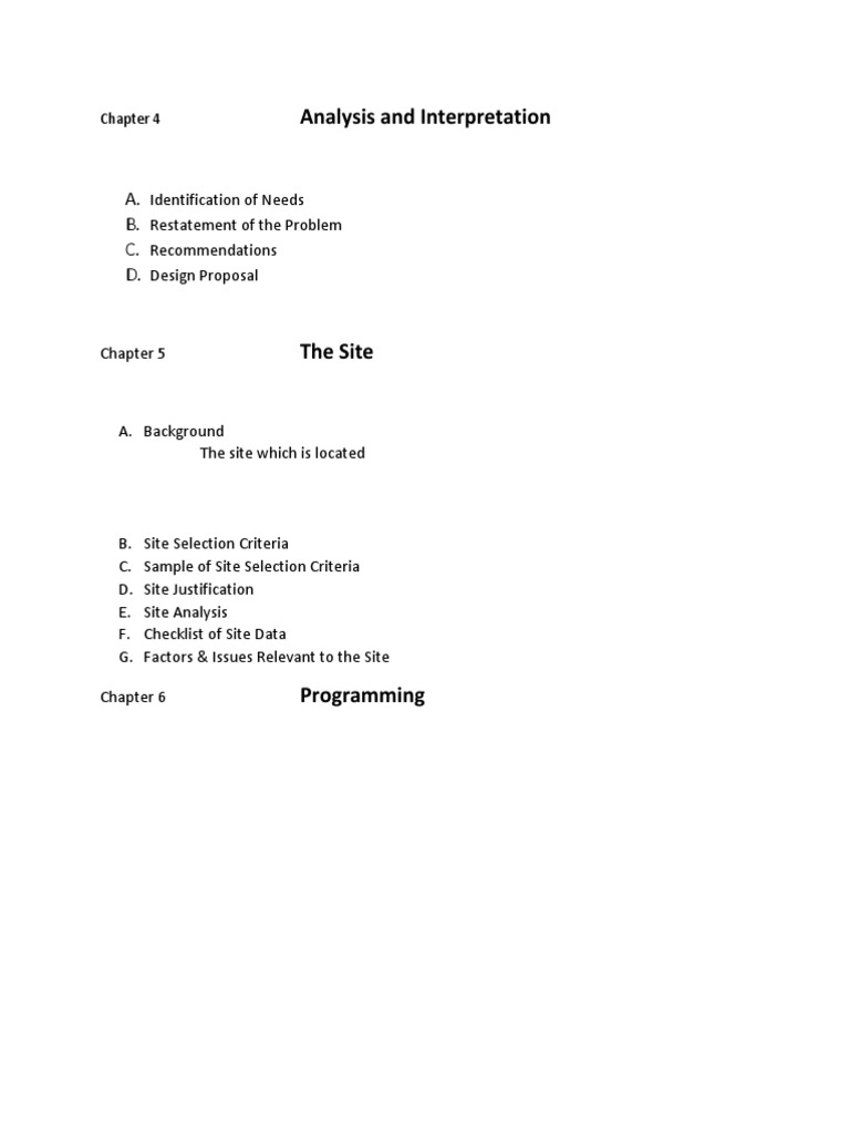A B C D How To Read