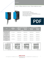 FE Series / Through-Beam Sensor / Diffuse Reflection Sensor / Retro-Reflective Sensor