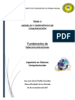 Modelos y Dispositivos de Comunicacion