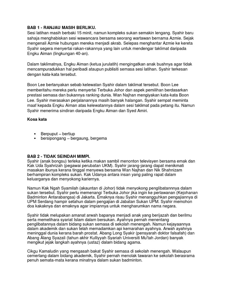 Sinopsis Justeru Impian Di Jaring Englshmida