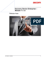 TEMS Discovery Device Enterprise 11.1.6 Release Note