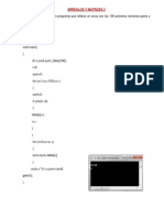 Arreglos y Matrizes2