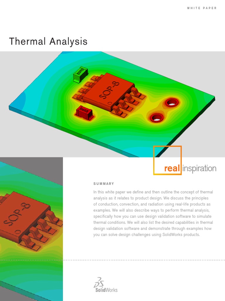 Thermal Analysis PDF Radiator Heat Transfer