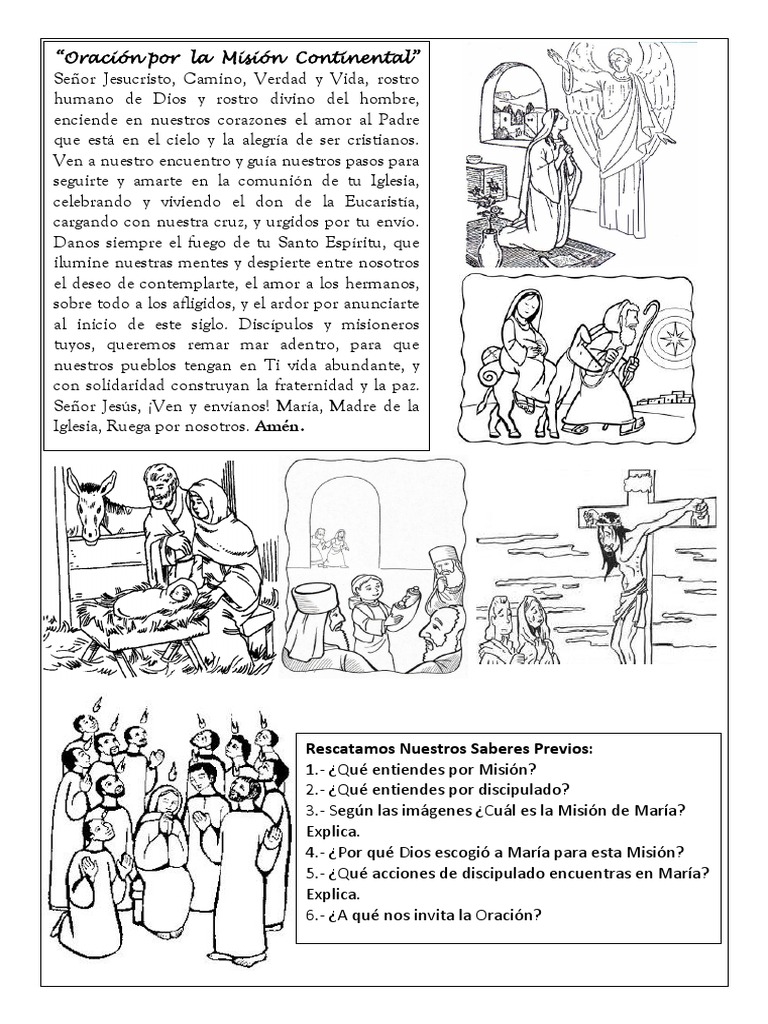 María: Discípula y Misionera de Jesús | PDF | María, madre de Jesús ...