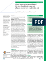 Observational Study On The Palatability and Tolerability of Oral Prednisolone and Oral Dexamethasone in Children in Saudi Arabia and The UK