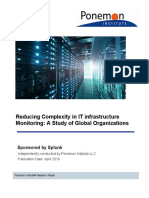 Reducing Complexity in IT Infrastructure Monitoring- A Study of Global Organizations
