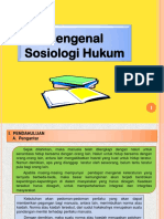 Sosiologi Hukum