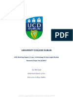 University College Dublin: UCD Working Papers in Law, Criminology & Socio-Legal Studies Research Paper No.16/2017