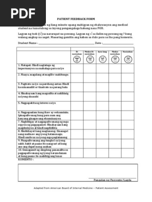  Feedback Form