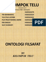 Kel3 Konsep Ontologi Filsafat