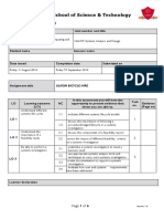 London School of Science & Technology Assignment Front Sheet