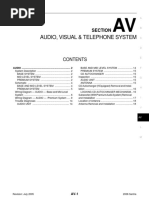 Audio, Visual & Telephone System: Section